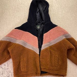 Wild Fable Sherpa Jacket (Oversized Fit)